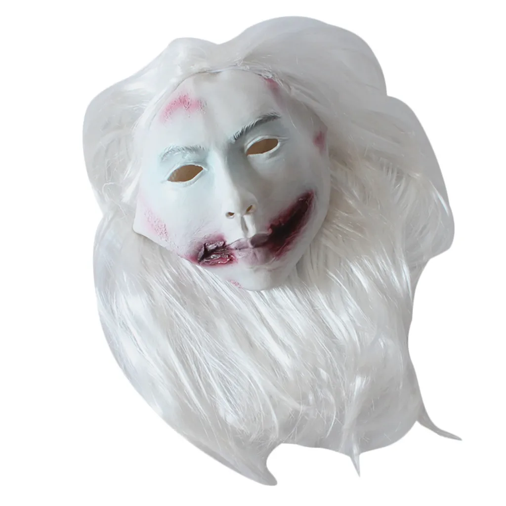 Маски для Хэллоуина забавные страшные дьявол реквизит в виде зомби наряд