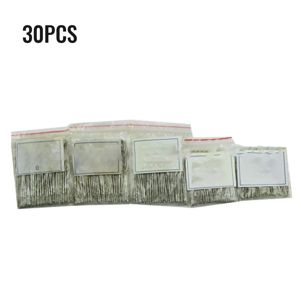 

Hole Saw Drill Jewellery Tipped 1mm-2.3mm 30pcs/set Drill Bits Durable