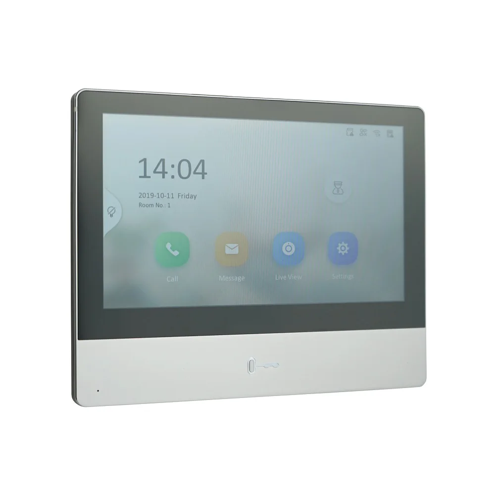 HIK оригинальная международная версия многоязычный DS-KH8350-WTE1 внутренний монитор, 802.3af POE, приложение Hik-подключение, WiFi, видеодомофон