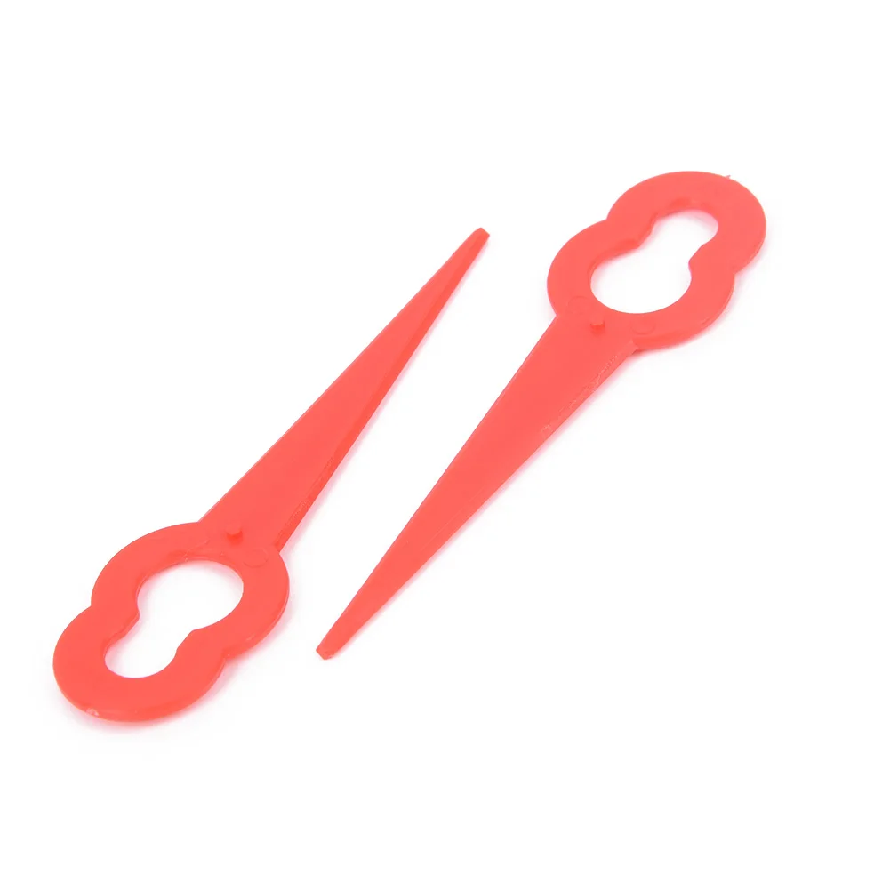 

40pcs Replacement Plastic Blades Are Great Replacements For Florabest Grass Trimmer Big Hole Size:approx 10.15mm