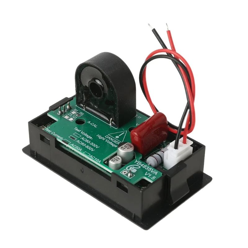 

Digital Dual Display AC 500V/50A Voltmeter Ammeter Head LED AC Current Meterr Ammeter M17E