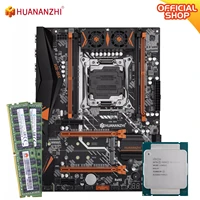 huananzhi x99 bd4 x99 motherboard with intel xeon e5 2678 v3 with 216g ddr4 recc memory combo kit set nvme ngff sata usb 3 0
