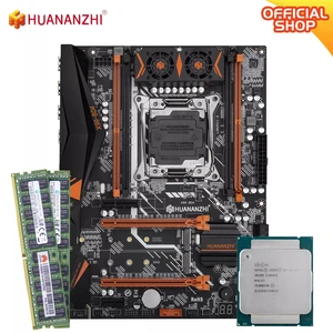 HUANANZHI X99 BD4 X99 Motherboard with Intel XEON E5 2678 v3 with 2*16G
DDR4 RECC memory combo kit set NVME NGFF SATA USB 3.0