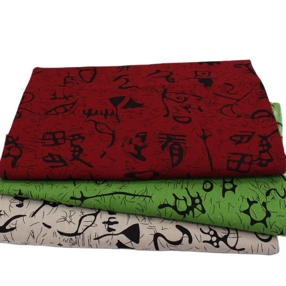 

Ткань Oracle с принтом, льняная хлопковая ткань для лоскутного шитьё для подушки, скатерти, ткань дом текстиль, тканые tetas Tecido