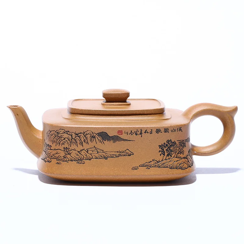 

Sifang Junyu famous handmade purple clay teapot
