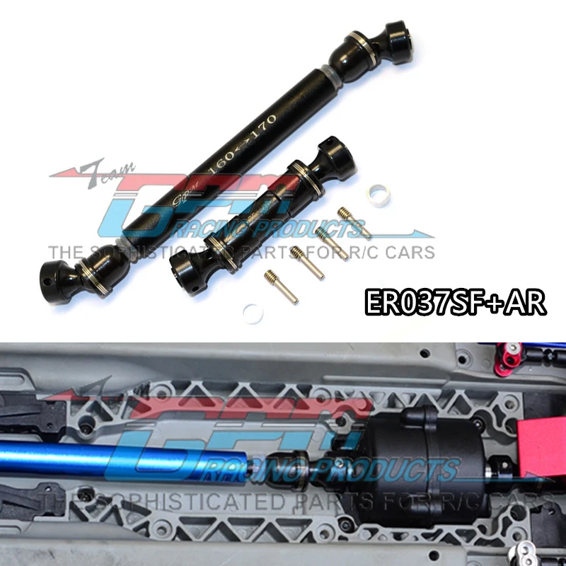 

Металлическая труба из алюминиевого сплава GPM 1/10, E-REVO, 86086-4, 56076-4, передний и задний центральный привод