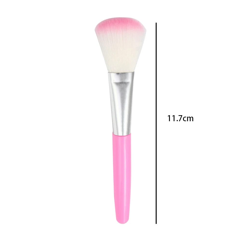 

1PC Single Six Corners Powder Makeup Brushes Diamond Cosmetic Hexagon No Trace Foundation Brush Plastic Make Up Brushes