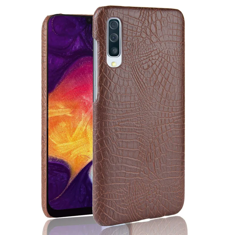 Для samsung Galaxy A50 чехол для телефона Роскошная Крокодиловая Кожа PU A10 A20 A30 A40 A60 A70 |