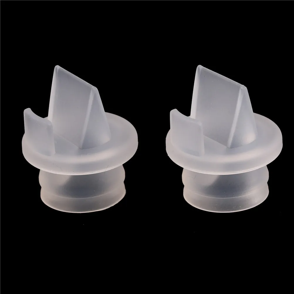 

2PCS Duckbill Valve Breast Pump Parts Silicone Baby Feeding Nipple Pump Accessories Valve Replacement Supplies For Baby