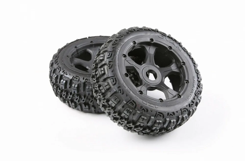 Полный резиновый Комплект передних и задних шин для 1/5 HPI BAJA 5B Rovan King Motor