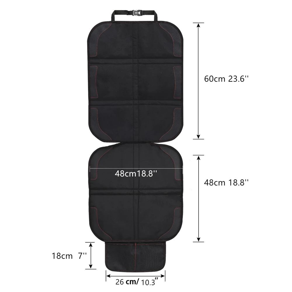 

Car Seat Protection cover Mats Pads Child Baby Auto Seat Protector Cushion 123*48cm Oxford PU Leather For Baby Kids