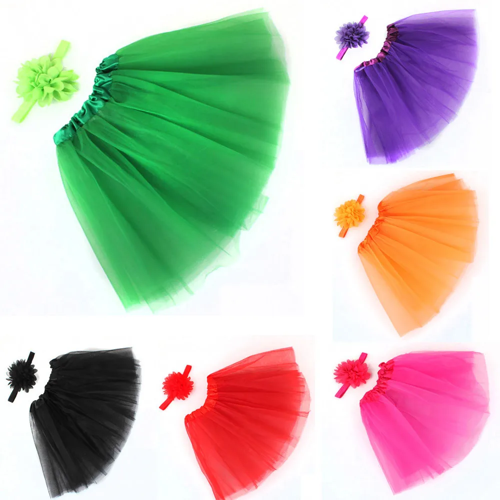 TELOTUNY Baby Girls Infant Newborn Tutu Short Skirts Lace Floral Skirt Headband Set | Мать и ребенок