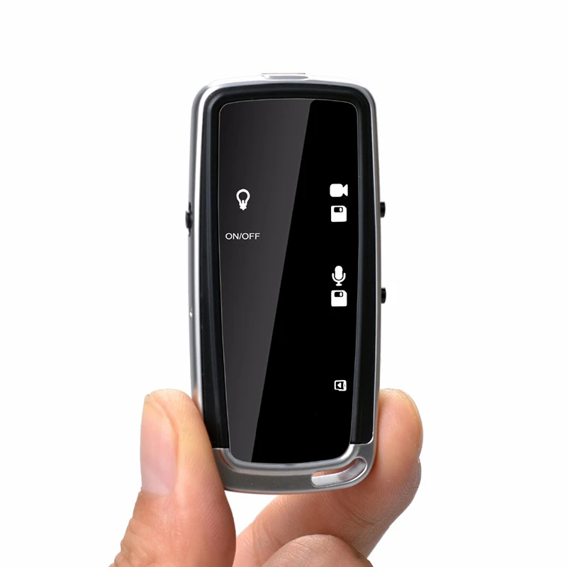 

Мини-камера Профессиональная HD Цифровая видеокамера микро Автомобильный ключ камера s безопасность диктофон камера Поддержка TF карты 64 ГБ