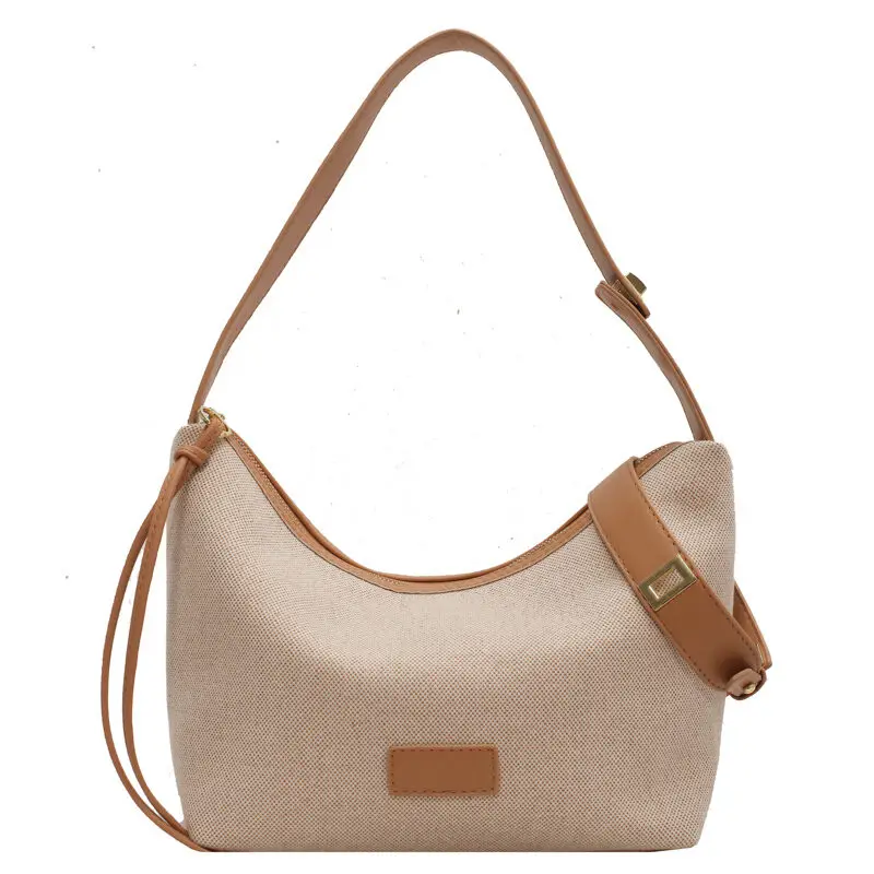 

Designer Bag Women's Bag Summer Versatile 2021 New Trendy Large-Capacity Crossbody Bag Canvas Shoulder Underarm Bag