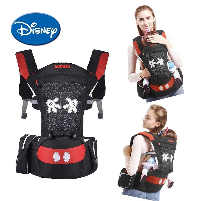 Disney Baby Carrier младенец Хипсит эргономичное переднее многофункциональное приспособление для переноски детей на открытом воздухе аксессуары disney