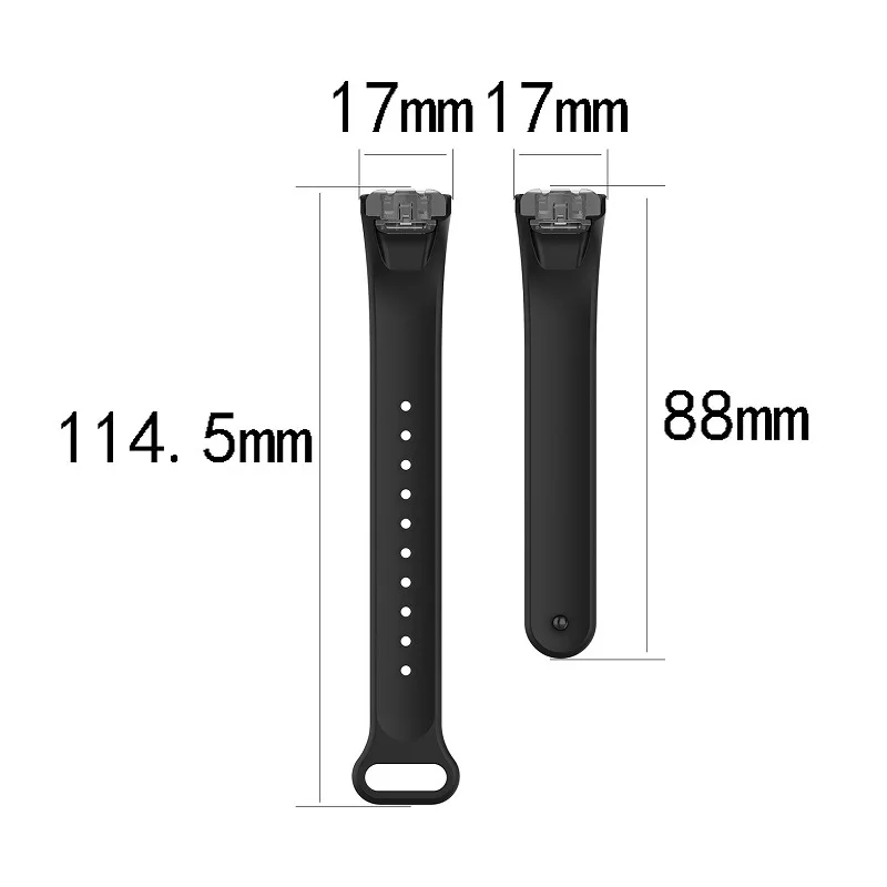 

Wristband Starp For Samsung Galaxy Fit SM-R370 Nail Buckle Plastic Shrapnel Watchband Strap Accessories For Samsung Watch