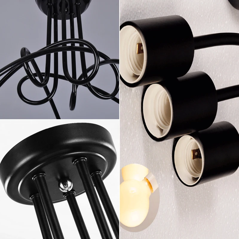 Светодиодный потолочный светильник Luminaria лампа с фиксированным основанием в