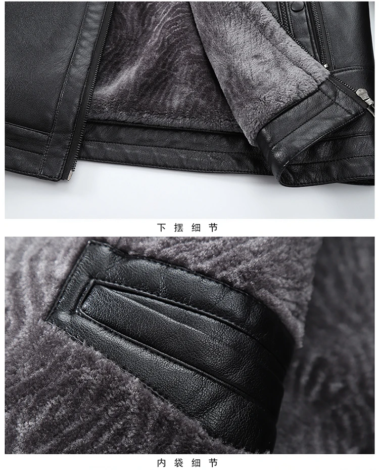 Новинка 2019 роскошное модное мужское меховое пальто Мужская зимняя одежда