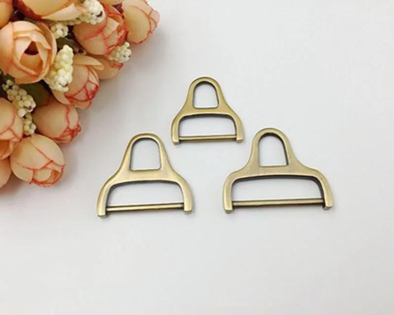 brushantiquebrass Модная сумка с металлическими пряжками, Сумка с боковым зажимом, декоративная пряжка, лямки, вешалка, разъем, застежка, аксессуары для DIY - Цвет: brushantiquebrass