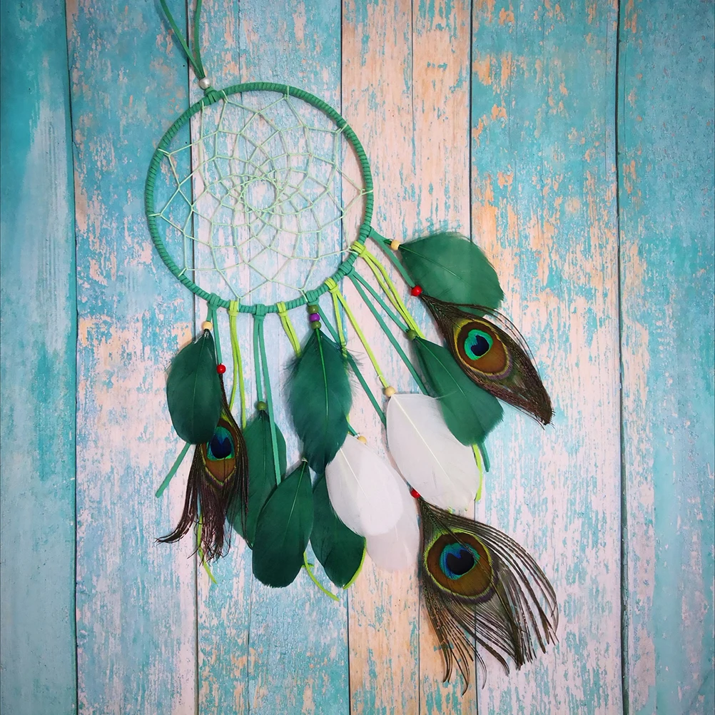 Творческий Ловец снов перо кулон колокольчики домашний Декор для дома