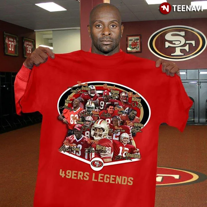 49Ers легенда футболка| |