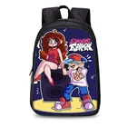 Двухслойный нейлоновый рюкзак Funkin для детей, детский школьный дорожный портфель для ноутбука с игрой пятница ночь, подарок для друзей