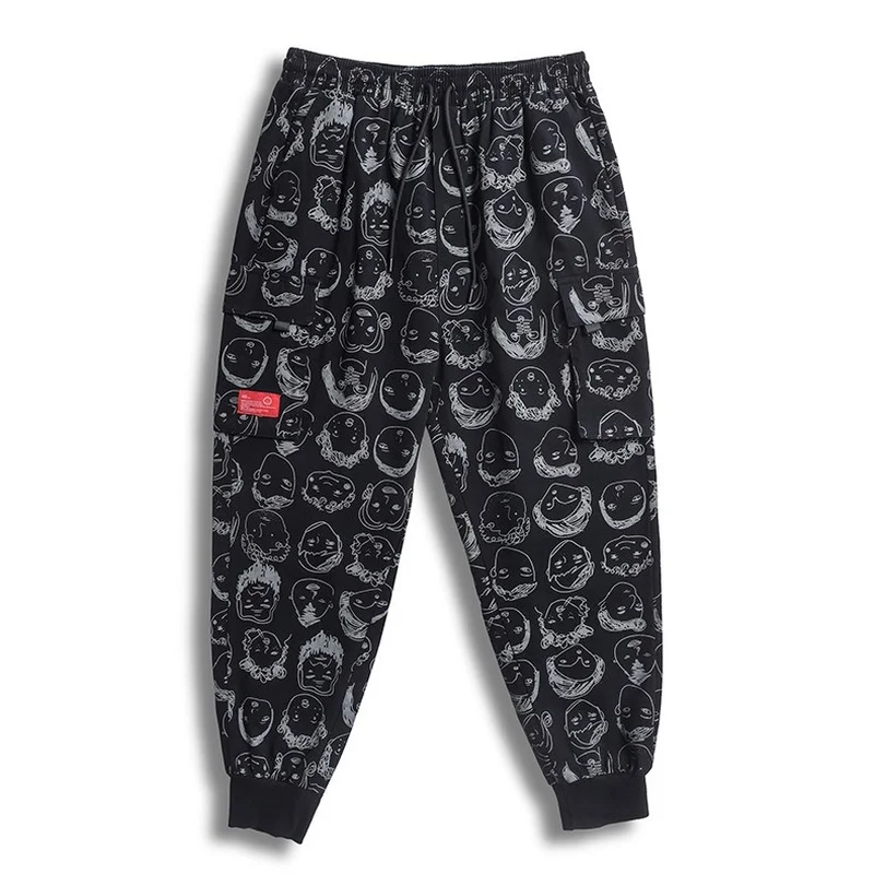 

Брюки-карго мужские с карманами, в стиле хип-хоп