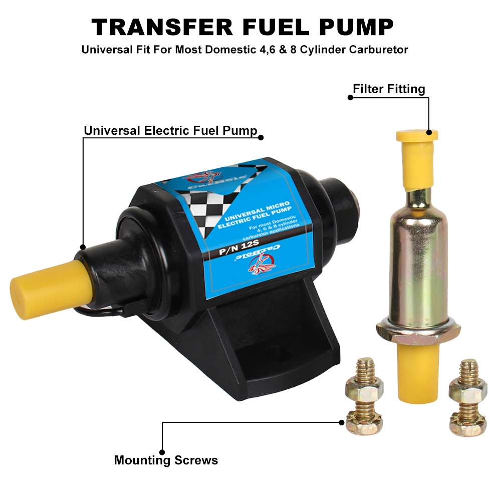 Высокопроизводительный электрический топливный насос для использования с