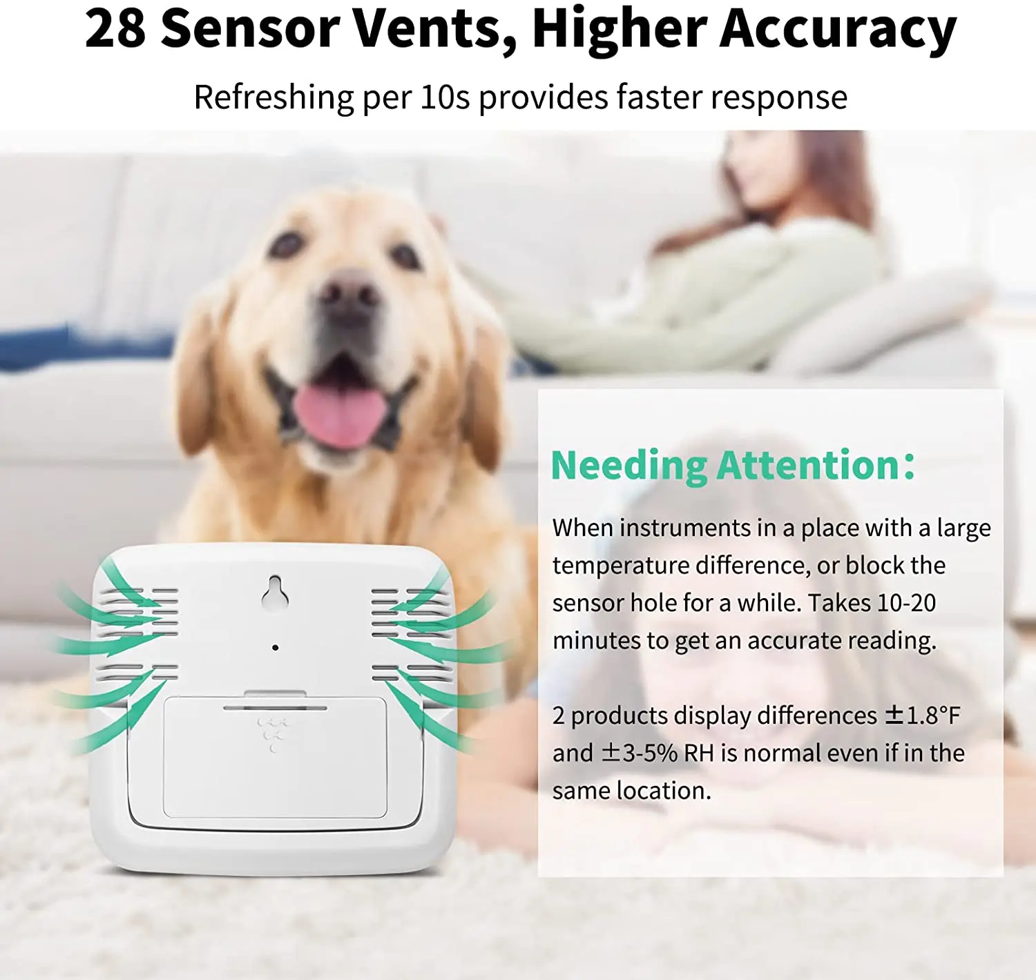 Цифровой ЖК-дисплей удобный датчик температуры измеритель влажности термометр