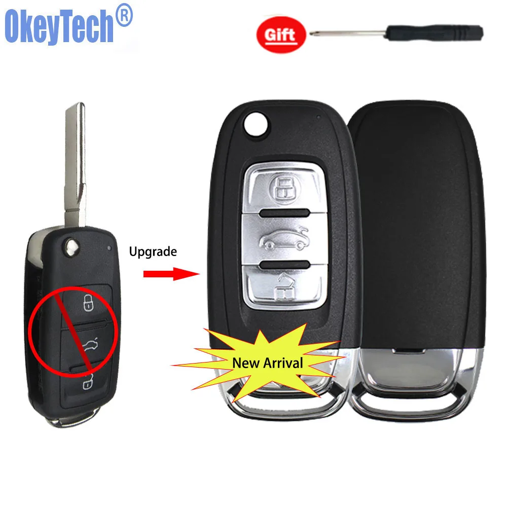 OkeyTech для V W Volkswagen Golf 7 Beetle T5 T4 Caddy Bora Mk4 Polo Passat B5 B6 Transporter откидной модифицированный