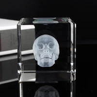 crystal 3d stereoscopic laser engraving human organ anatomy model statue medical teaching supplies souvenir graduation gifts