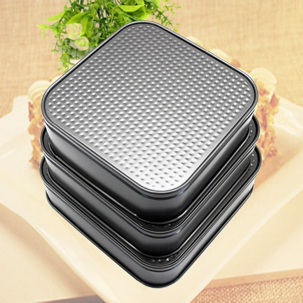 3 шт./компл. антипригарное покрытие углерода Сталь Нижняя пресс-формы для выпечки