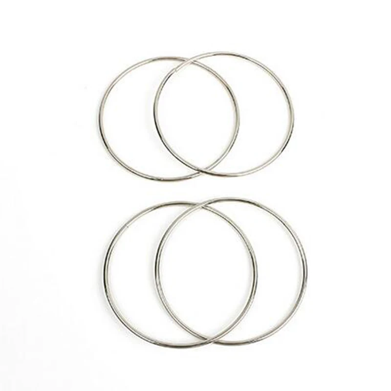 4 pcs classic magic toy metal ring link hoop fun tricks play props tools close-up supplies | Игрушки и хобби