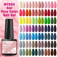 mtssii 6ml gel polish semi permanent gel varnishes all for nails manicure classic color gel nail polish primer nail art gellak