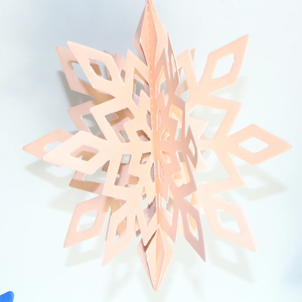 6 шт. DIY подвесное украшение романтическое ремесло Рождество легко установить