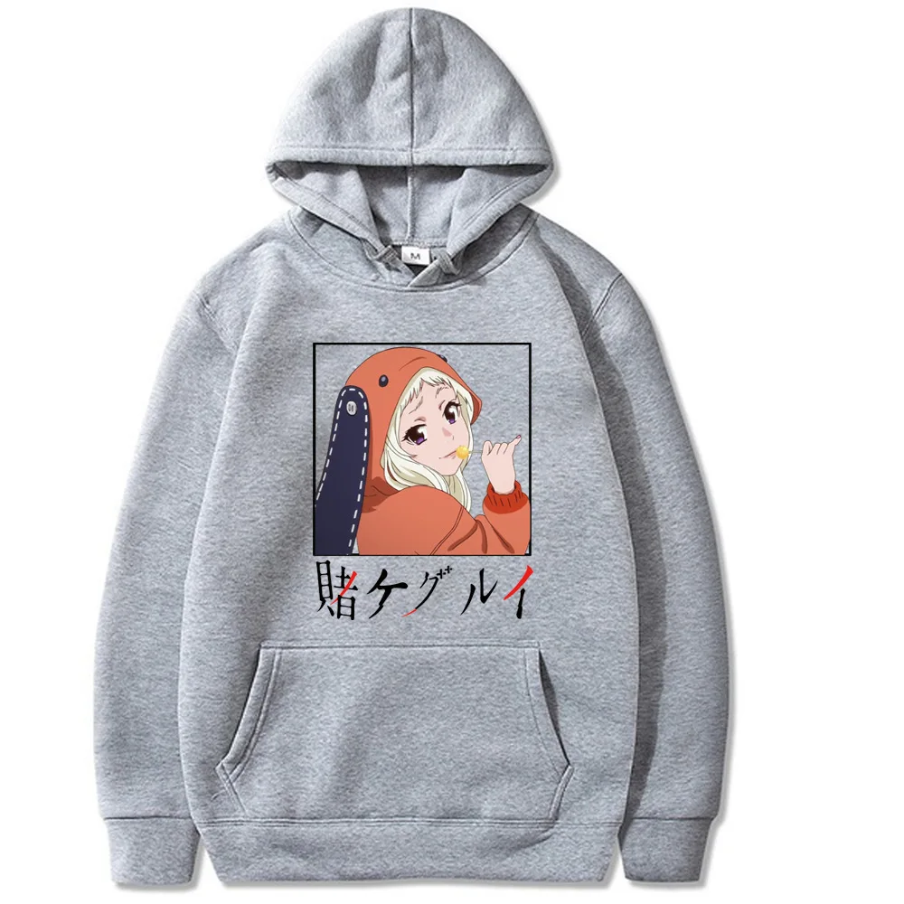 

Anime Yomoduki Runa Cosplay Hoodie Fashion Kakegurui Compulsive Gambler Costume Printed Casual Sweatshirts