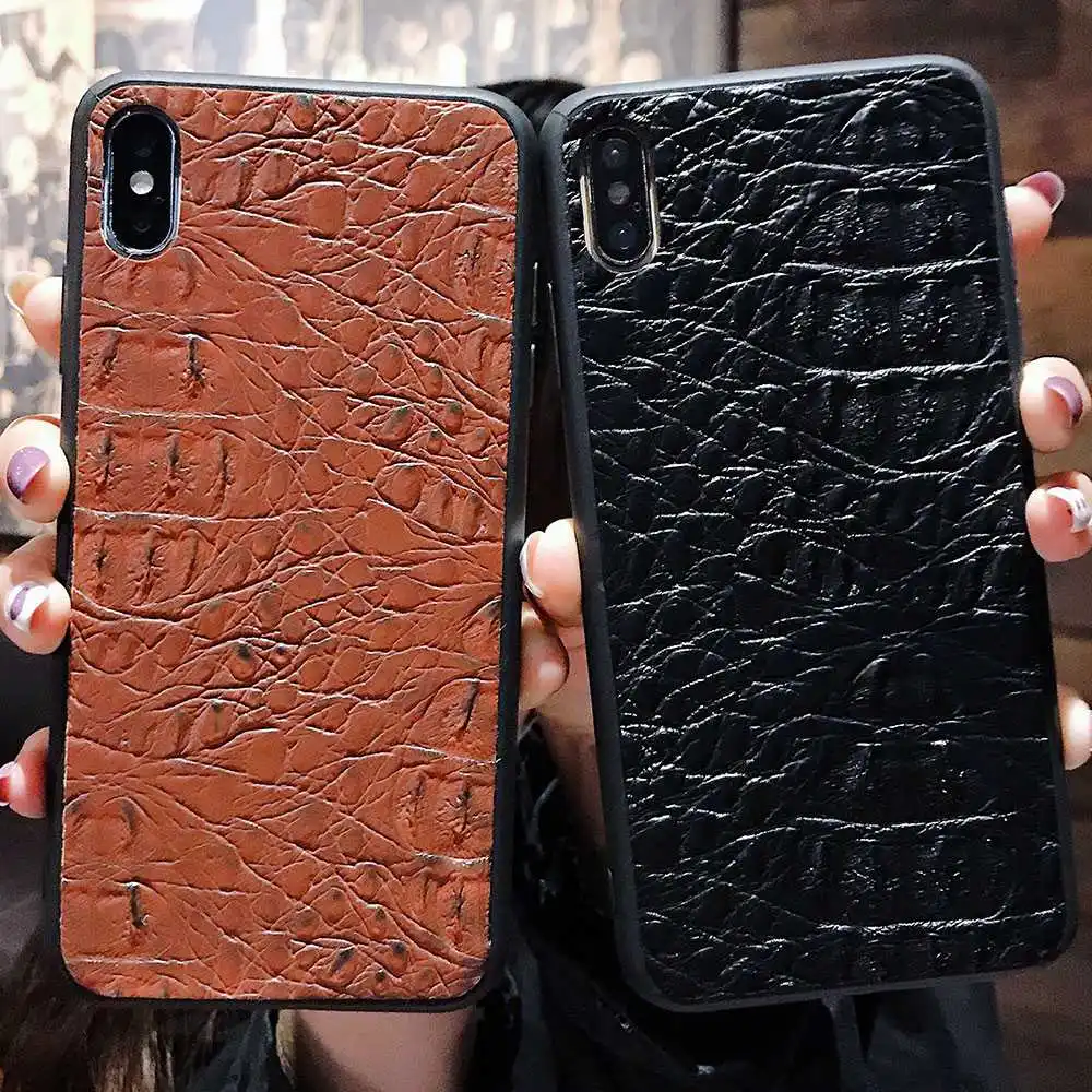 KISSCASE чехол для телефона из крокодиловой кожи samsung S8 S9 S10 A80 A90 с кольцом Fundas Plus TPU + PC