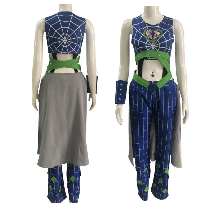 

Anime JOJO Bizarre Adventure Cosplay Kujo Xu Lun Cos Suit Cujoh Kujo Cosplay Costume Halloween Carnival Suit Christmas Gift