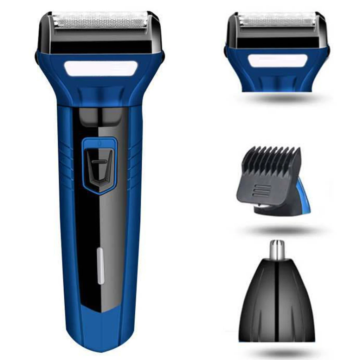 Машинка для стрижки волос 3 в 1 Аккумуляторный триммер бакенбард бороды носа