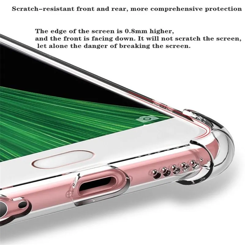 

Luxury Soft TPU Transparent Phone Case For iPhone 11 12 Pro Max XR X XS Max 6S 6 7 8 Plus Se2 Shockproof Airbag protective Cover