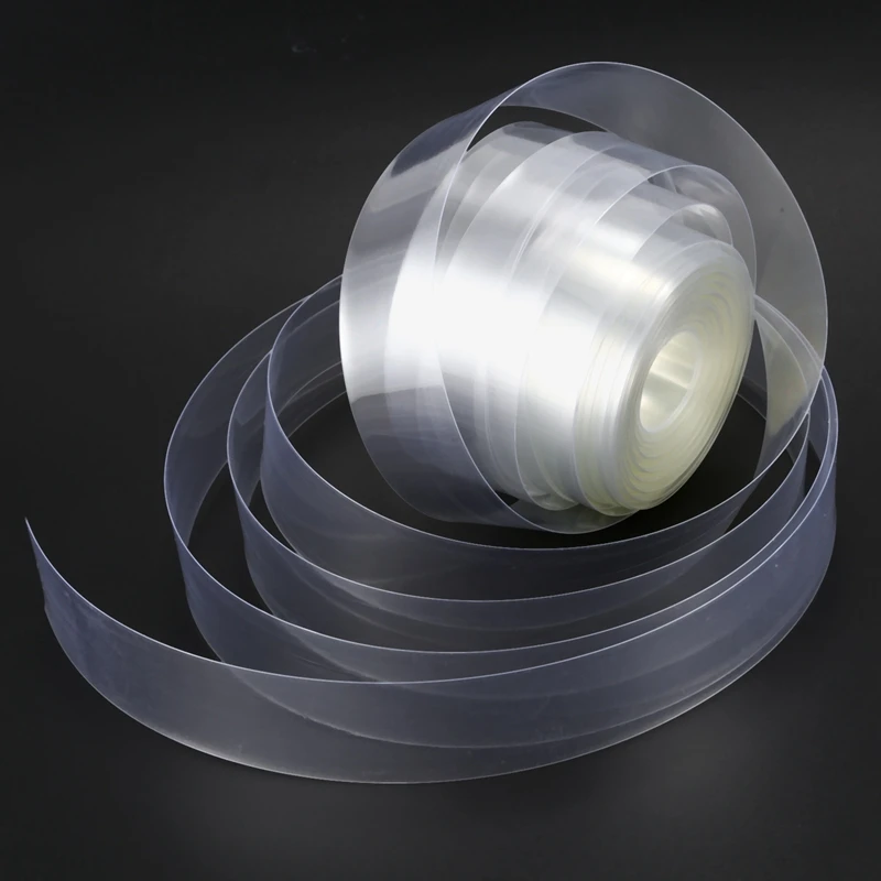 10 метров 2 м ширина ПВХ термоусадочная трубка прозрачная для 1 батареи
