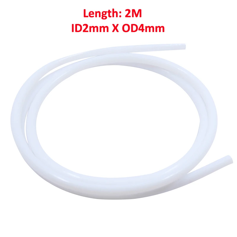 Aokin 2 шт. ГОРЛОВАЯ Трубка PTFE м с 4 стандартного фитинга + для 3D принтера нить 1 75