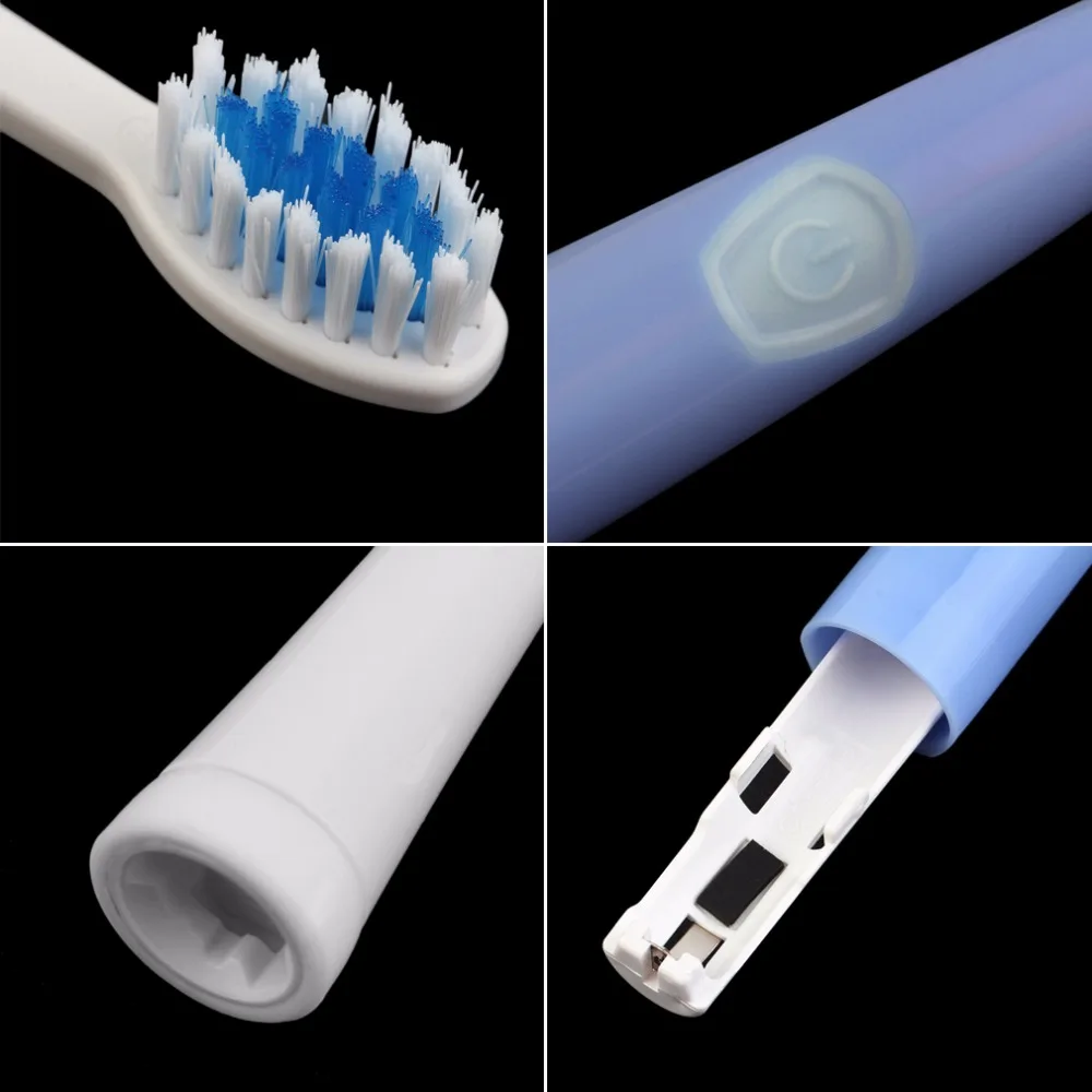 

Seago Electric Toothbrush Oral Hygiene Ultrasonic Sonic 23000 Micro-Brushes Per Minute With 2 Brush Heads For Adults Dental Care