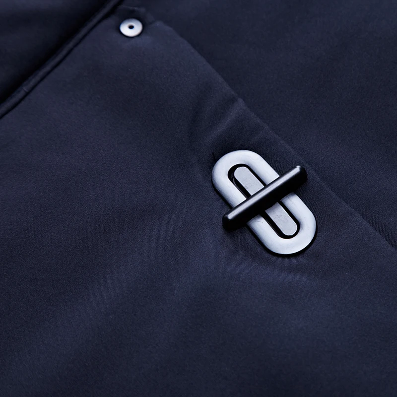 Новый Зимний пуховик для мужчин с толстой курткой и капюшоном модный белый