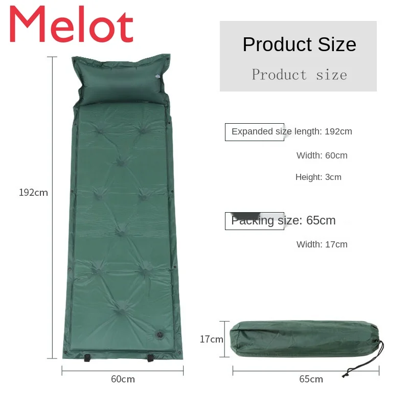 

Summer Floor Mat Sleeping Mat Moisture-Proof Household Portable Office Siesta Appliance Folding