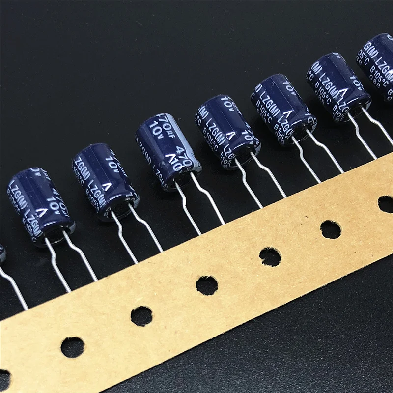 50pcs 470uF 10V LTEC LZG Series 8x11.5mm Low Impedance Long Life 10V470uF Aluminum Electrolytic capacitors | Электронные