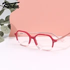 Оправа для детских очков Kirka, ацетатные модные брендовые дизайнерские очки контрастных цветов для мальчиков и девочек, с прозрачными линзами