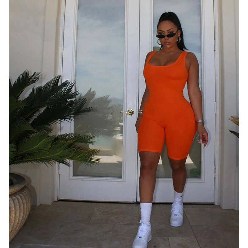 Комбинезон спортивный женский эластичный 2 цвета |