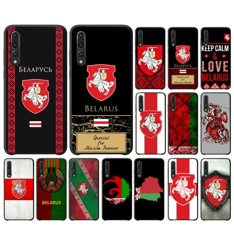

YNDFCNB Belarus flag Phone Case for huawei P 8 9 10 20 30 40 pro lite P9 lite 2019