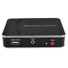 Захват видео HDMI, захват видео HDMI с приставки HDMI, компьютера, игровой приставки и т. д., с микрофоном на USB-диск напрямую